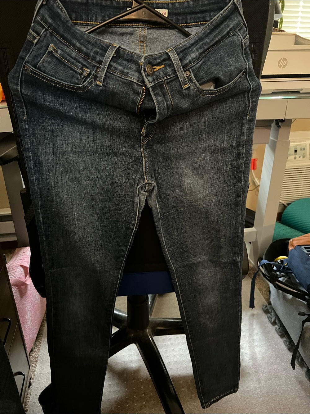 Dark Wash Womenās Jeans - Classic Slim Fit